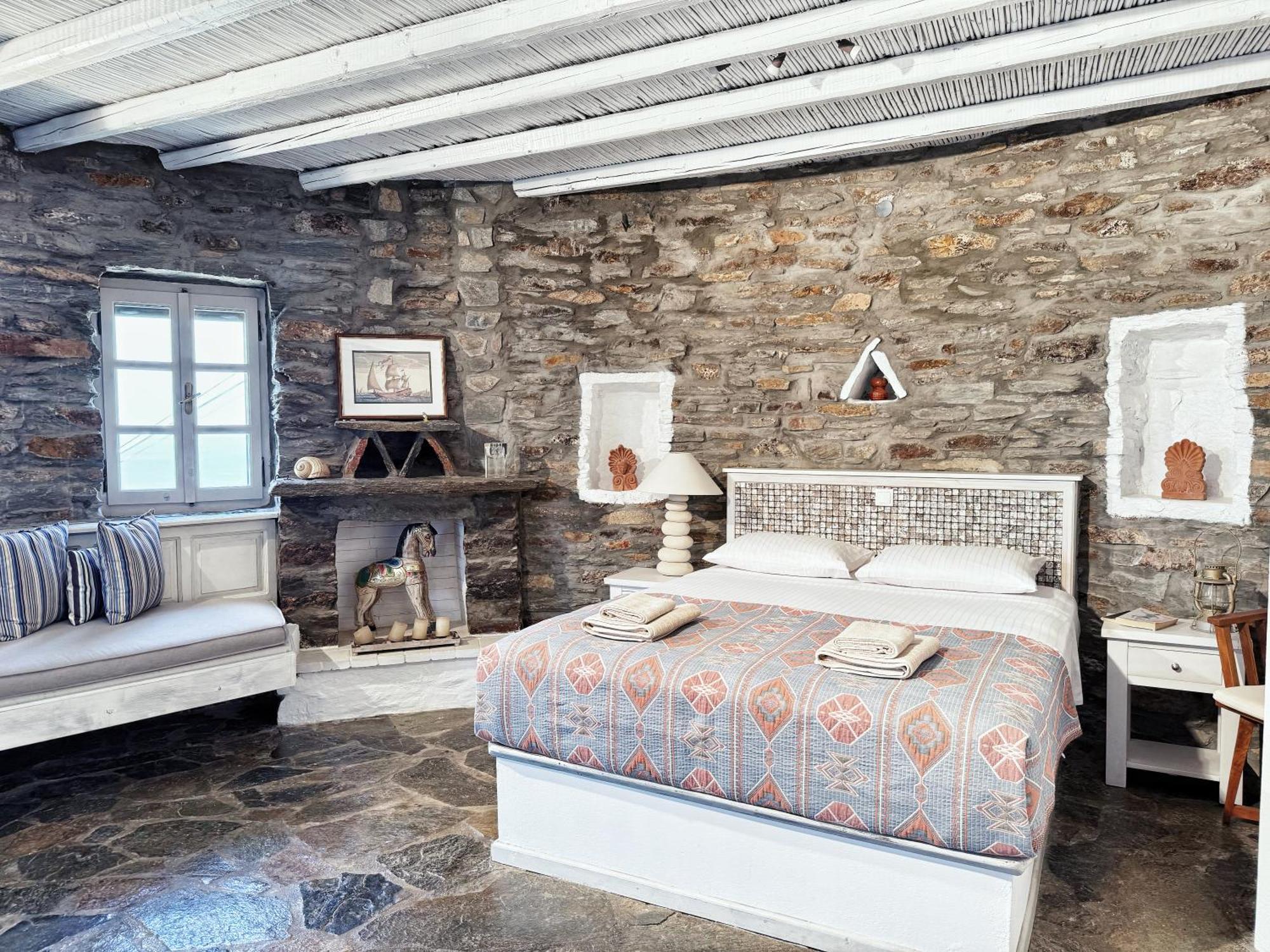 The Stone Windmill Villa Koundouros Exterior foto