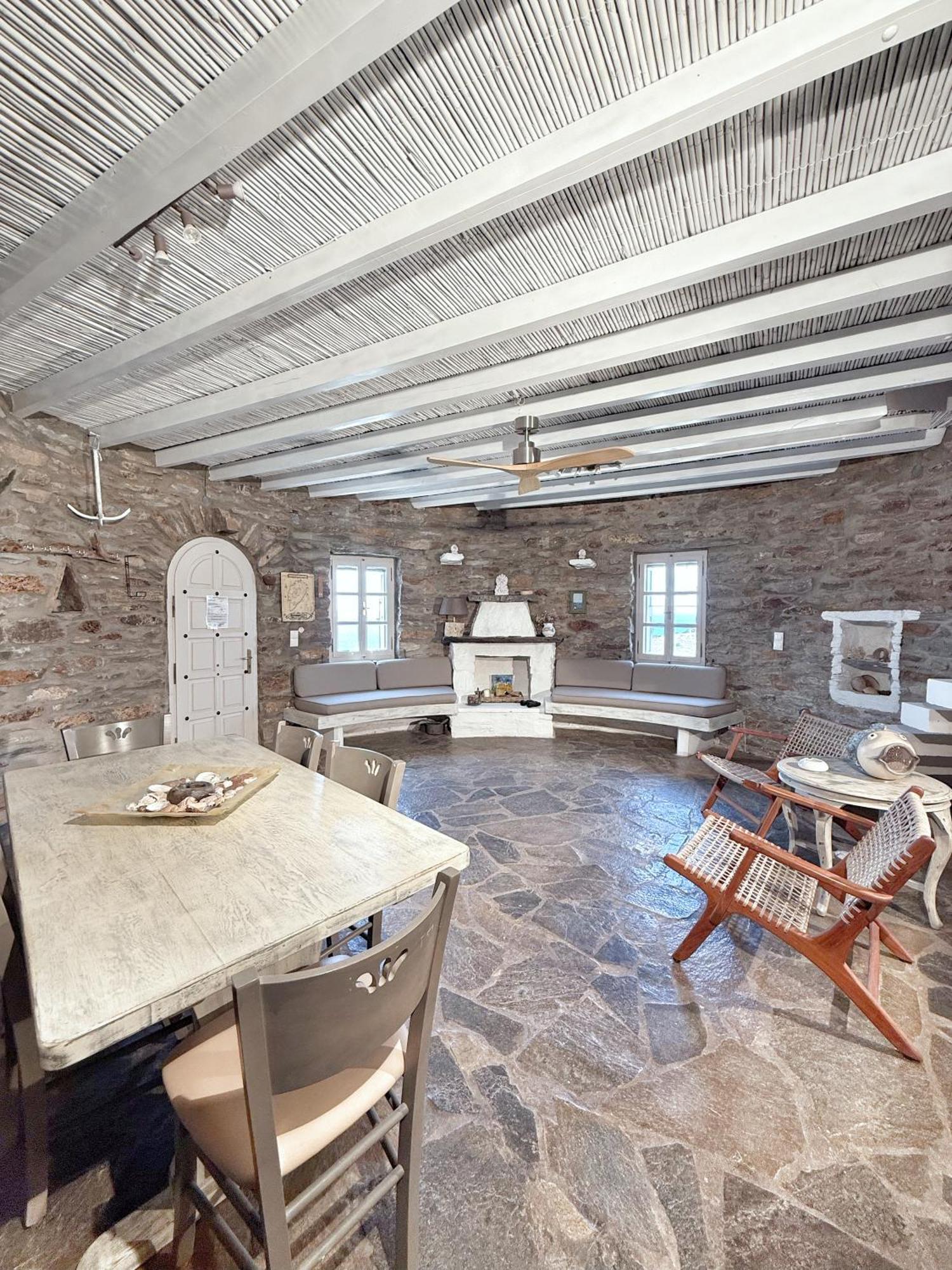 The Stone Windmill Villa Koundouros Exterior foto