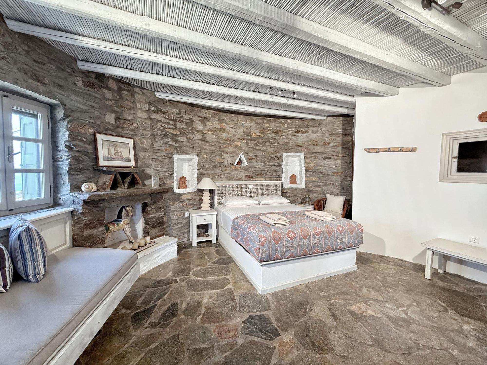 The Stone Windmill Villa Koundouros Exterior foto