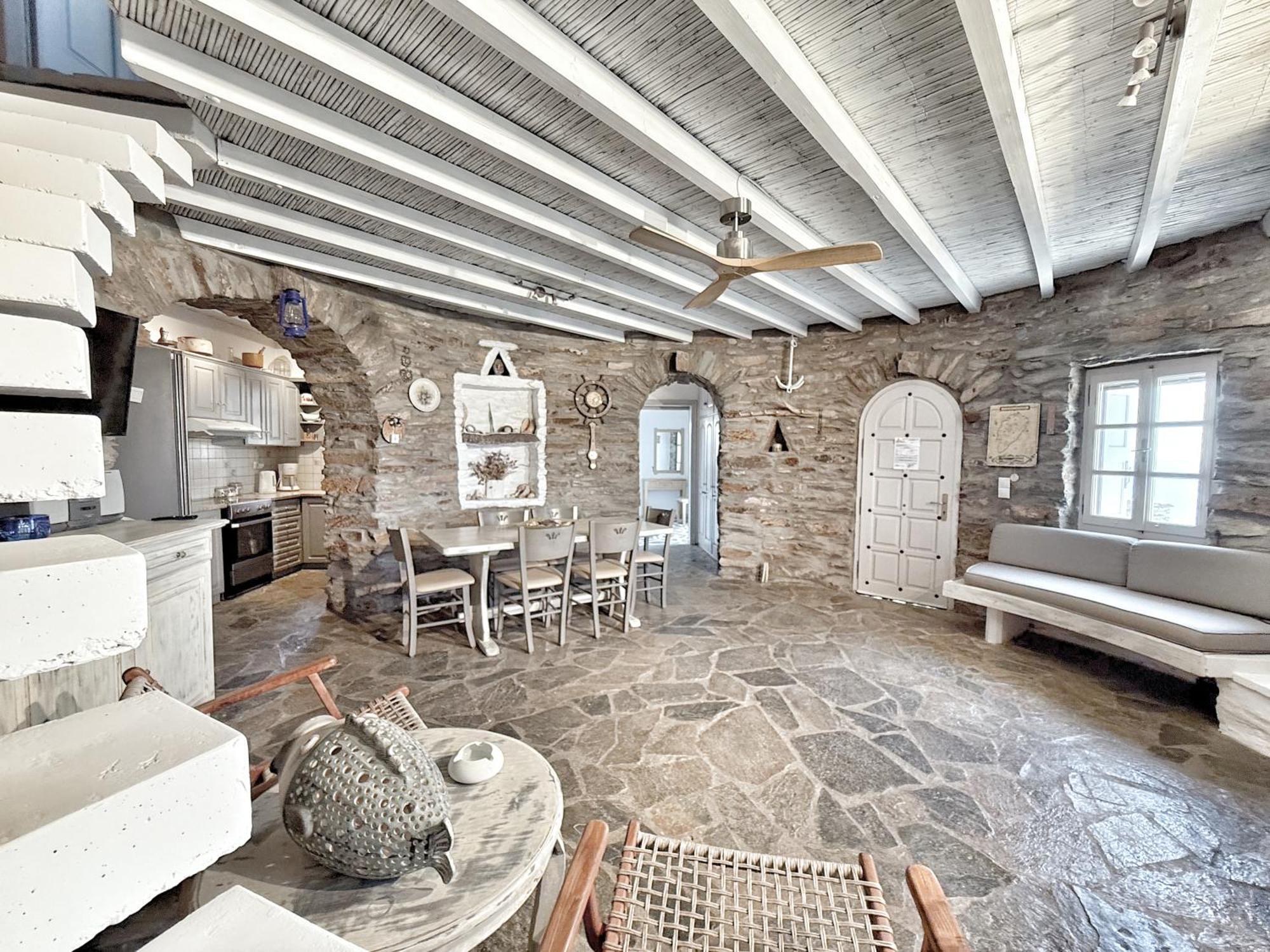 The Stone Windmill Villa Koundouros Exterior foto